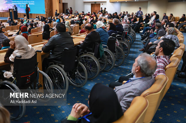 آئین گرامیداشت روز جهانی افراد دارای معلولیت با حضور رئیس جمهور