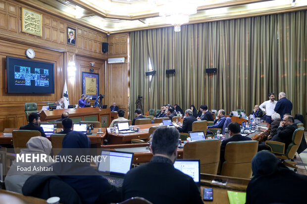 جلسه امروز شورای شهر تهران