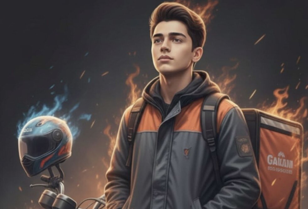 یک مرثیه برای آقازاده‌ای که پیک موتوری بود