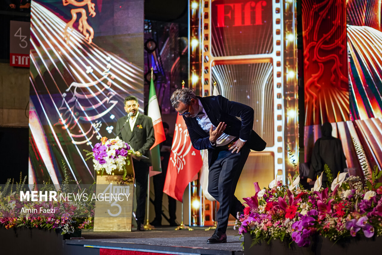 اختتامیه چهل و سومین جشنواره جهانی فیلم فجر در شیراز