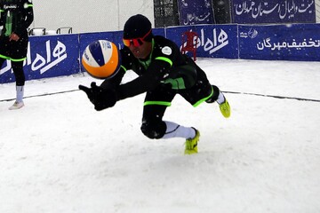 ایران در همدان میزبان نخستین رویداد والیبال برفی آسیا