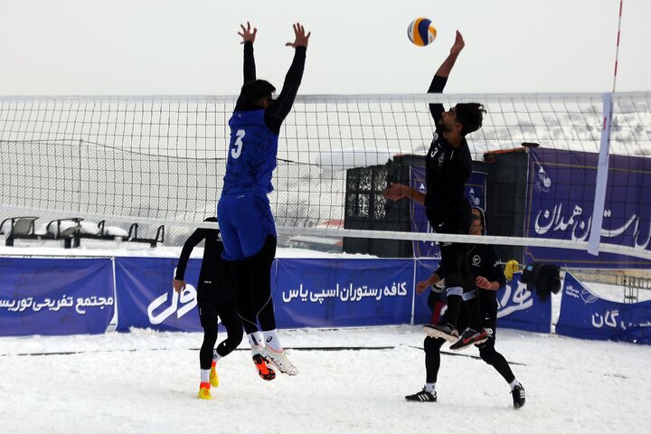 ایران در همدان میزبان نخستین رویداد والیبال برفی آسیا