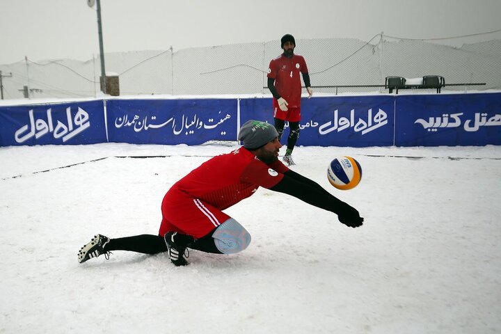 ایران در همدان میزبان نخستین رویداد والیبال برفی آسیا