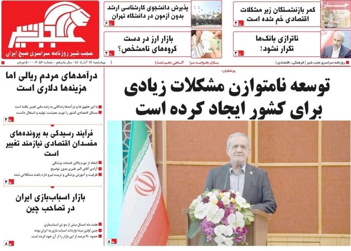 روزنامه های آذربایجان‌شرقی