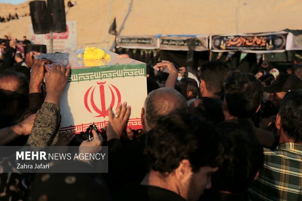 تشییع شهید گمنام بندرعباس