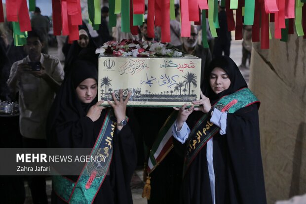 تشییع شهید گمنام بندرعباس