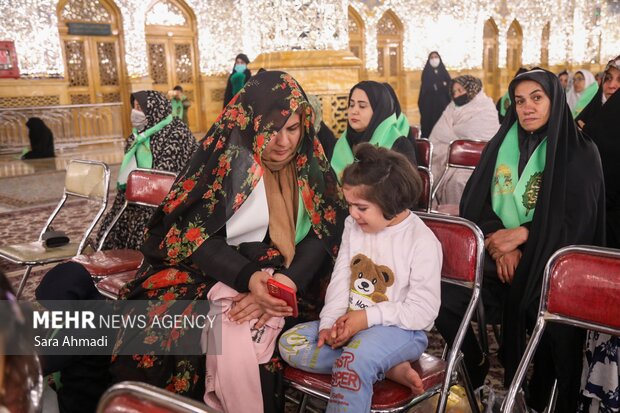 تشرف زیارت اولی های توانیاب سراسر کشور به حرم مطهر رضوی