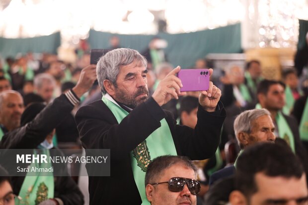 تشرف زیارت اولی های توانیاب سراسر کشور به حرم مطهر رضوی