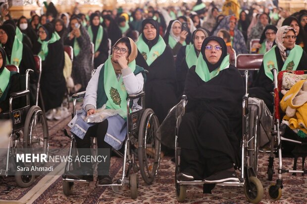 تشرف زیارت اولی های توانیاب سراسر کشور به حرم مطهر رضوی