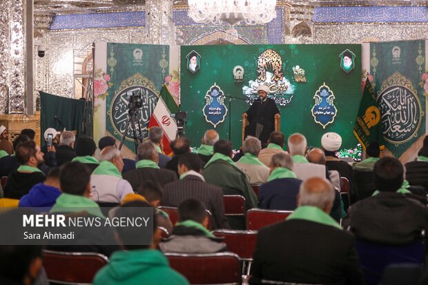 تشرف زیارت اولی های توانیاب سراسر کشور به حرم مطهر رضوی