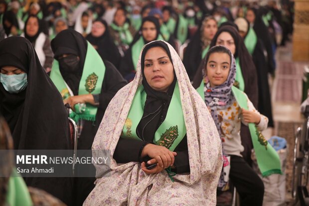 تشرف زیارت اولی های توانیاب سراسر کشور به حرم مطهر رضوی