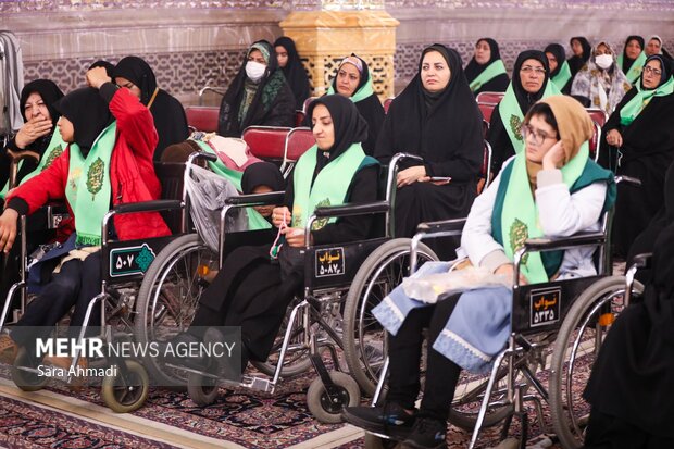 تشرف زیارت اولی های توانیاب سراسر کشور به حرم مطهر رضوی