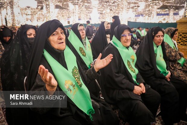 تشرف زیارت اولی های توانیاب سراسر کشور به حرم مطهر رضوی