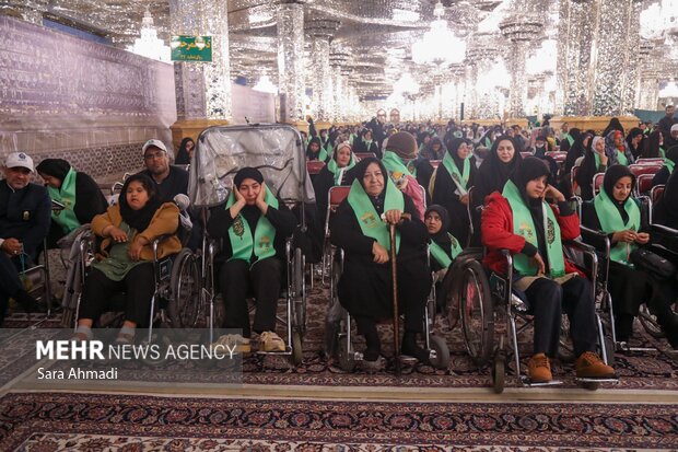 تشرف زیارت اولی های توانیاب سراسر کشور به حرم مطهر رضوی