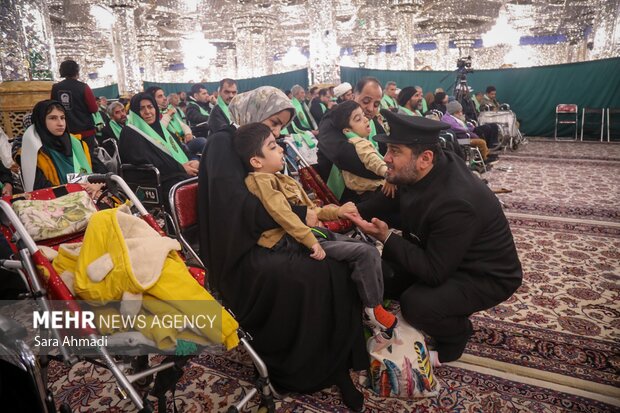 تشرف زیارت اولی های توانیاب سراسر کشور به حرم مطهر رضوی