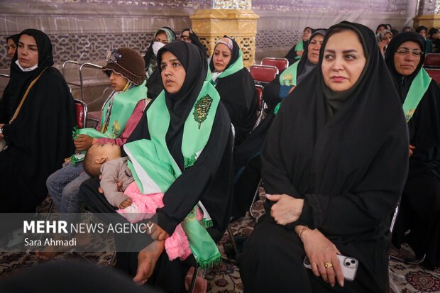 تشرف زیارت اولی های توانیاب سراسر کشور به حرم مطهر رضوی