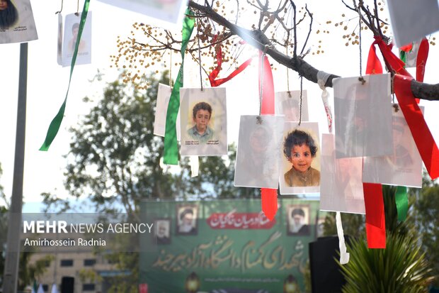 سومین یادواره شهدای گمنام دانشگاه آزاد بیرجند