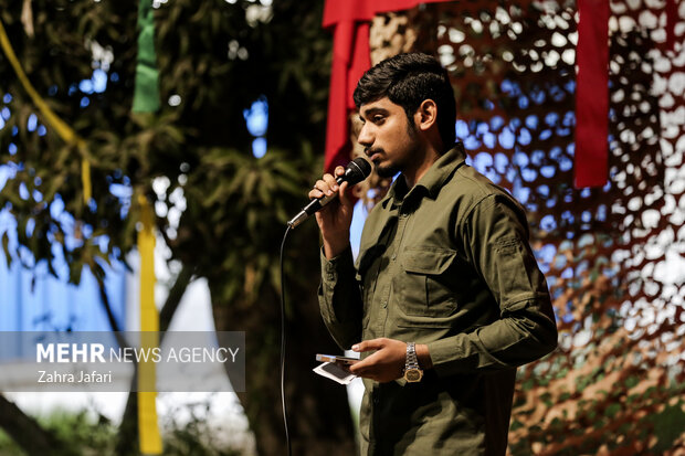 تشییع دو شهید گمنام در دانشگاه فرهنگیان پردیس فاطمه الزهرا بندعباس