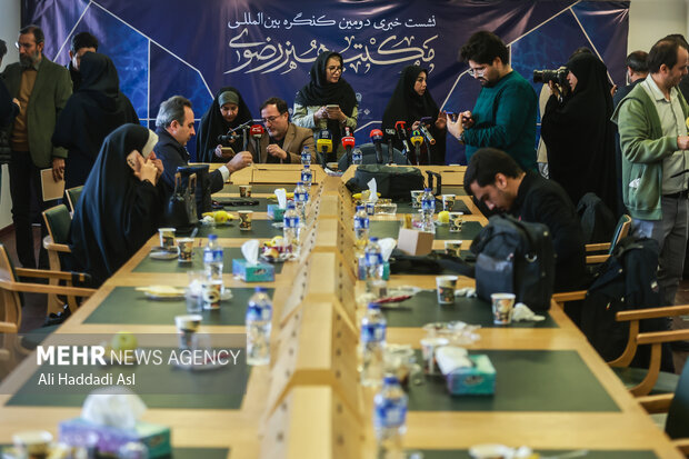 نشست خبری دومین کنگره بین المللی مکتب هنر رضوی