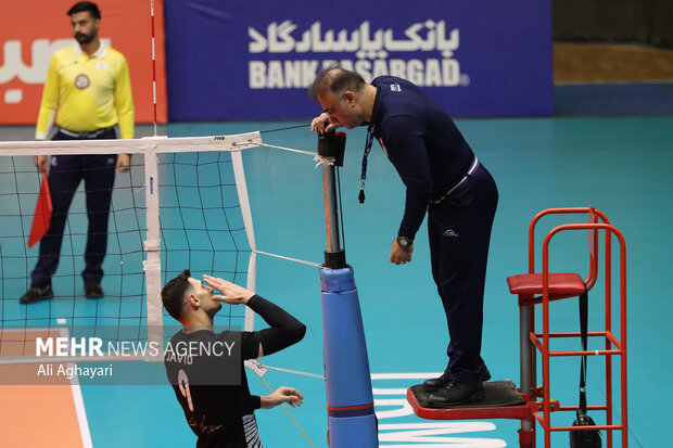 لیگ برتر والیبال شهرداری ارومیه مس رفسنجان