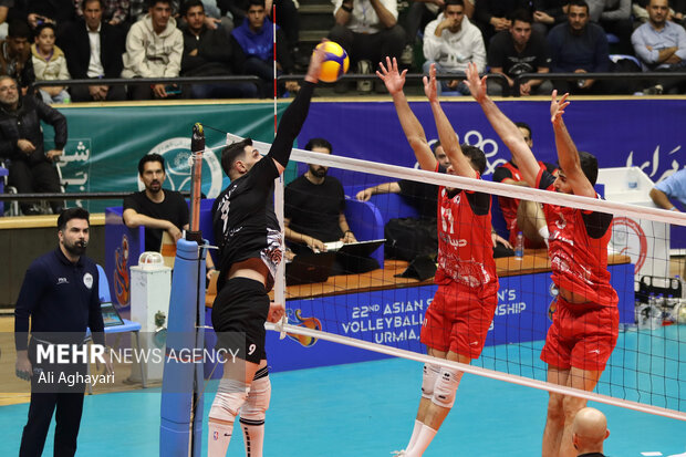 لیگ برتر والیبال شهرداری ارومیه مس رفسنجان