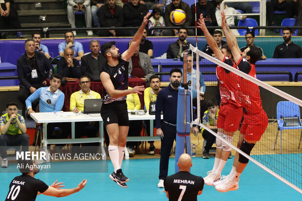 لیگ برتر والیبال شهرداری ارومیه مس رفسنجان