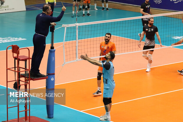 لیگ برتر والیبال شهرداری ارومیه مس رفسنجان