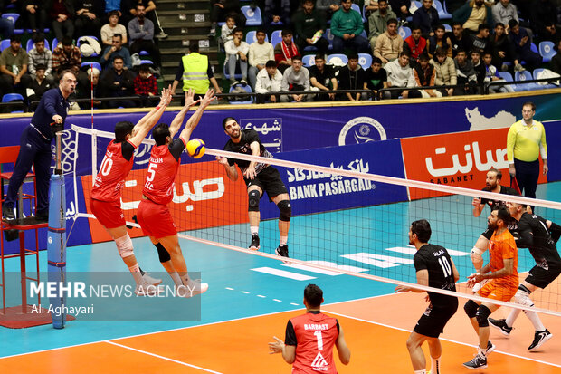 لیگ برتر والیبال شهرداری ارومیه مس رفسنجان