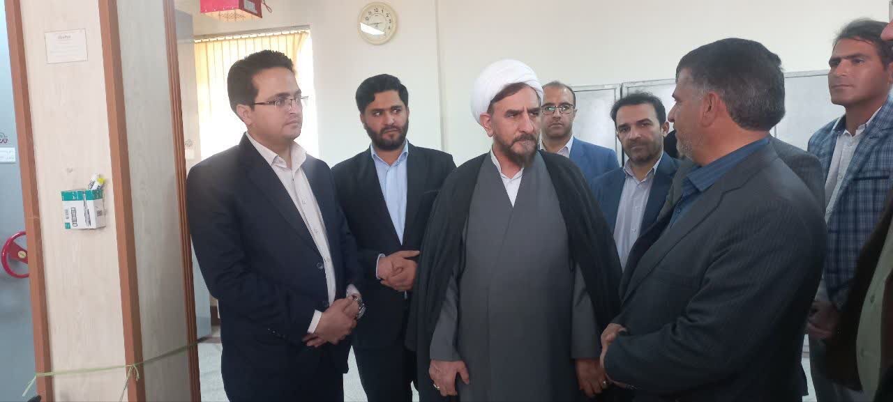 بازدید معاون قضایی رئیس قوه قضاییه از اداره ثبت اسناد و املاک خاتم