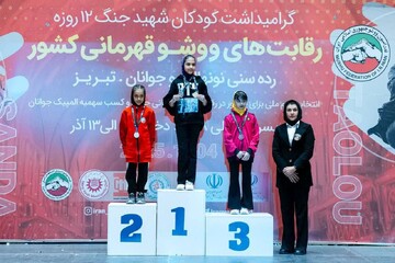 درخشش کم‌سابقه ووشوکاران بانوان قم در انتخابی تیم ملی و کسب ۹ مدال