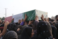 کشف پیکر مطهر شهیدی که با سیم تلفن دست و پایش را بسته بودند