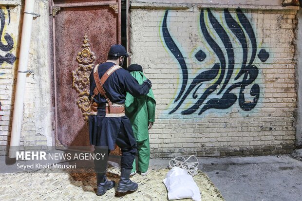 نمایش خیابانی شام شهادت حضرت ام البنین (س)