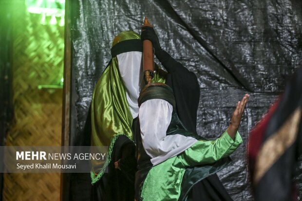 نمایش خیابانی شام شهادت حضرت ام البنین (س)