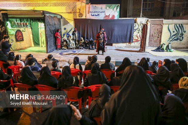 نمایش خیابانی شام شهادت حضرت ام البنین (س)