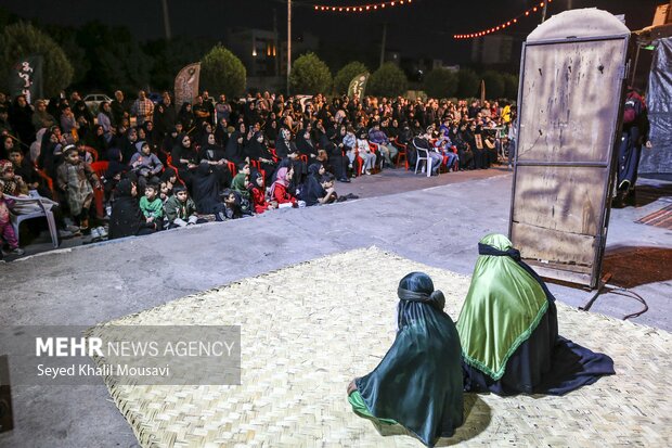 نمایش خیابانی شام شهادت حضرت ام البنین (س)