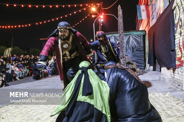 نمایش خیابانی شام شهادت حضرت ام البنین (س)