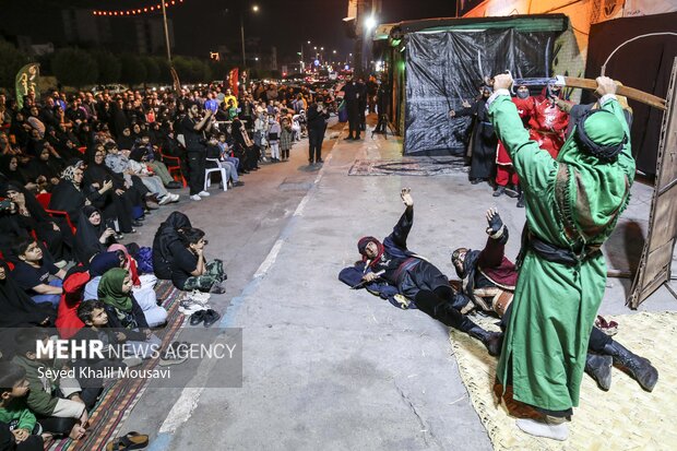 نمایش خیابانی شام شهادت حضرت ام البنین (س)