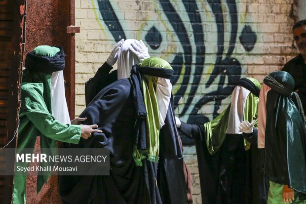 نمایش خیابانی شام شهادت حضرت ام البنین (س)