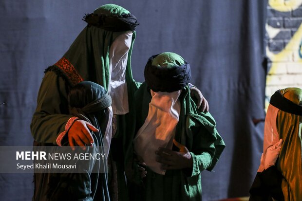 نمایش خیابانی شام شهادت حضرت ام البنین (س)