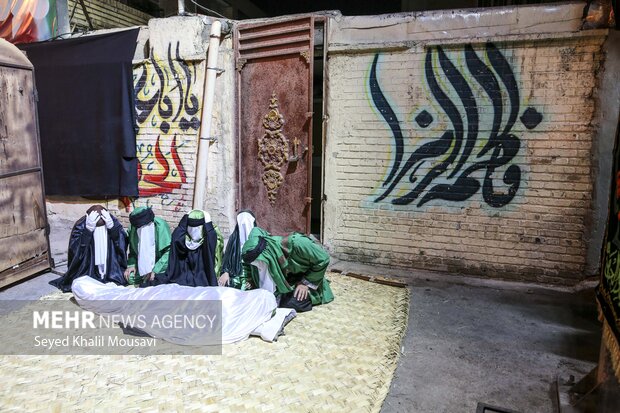 نمایش خیابانی شام شهادت حضرت ام البنین (س)