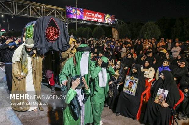 نمایش خیابانی شام شهادت حضرت ام البنین (س)