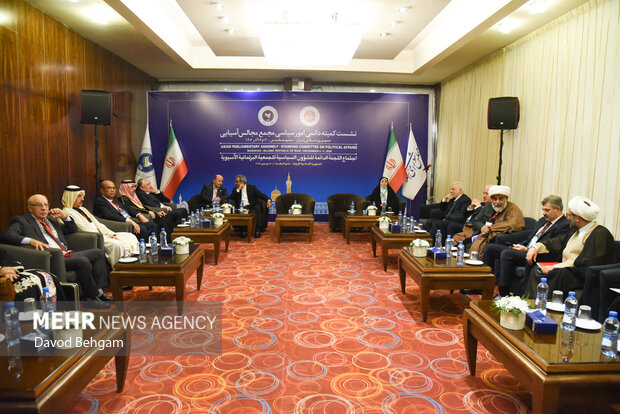نشست کمیته دایمی امور سیاسی مجمع مجالس اسیا