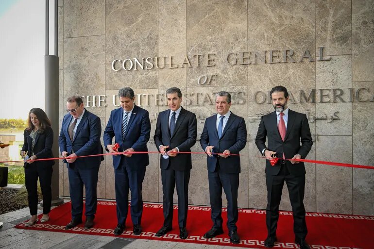 اقليم،كردستان،كنسولگري،آمريكا،عراق،افتتاح،ايالات،متحده،پيام، ...