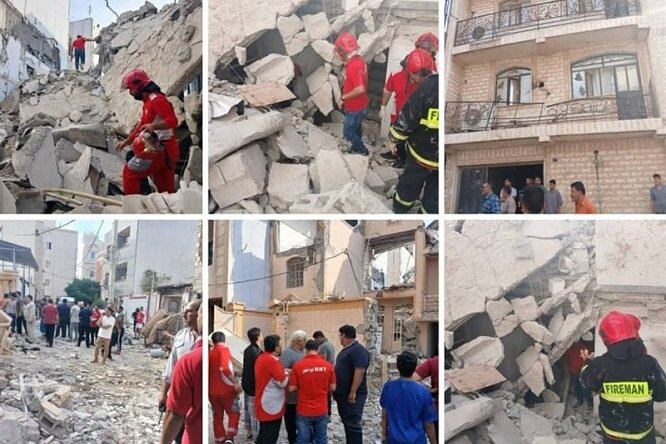 انفجار ساختمان مسکونی در بوشهر؛ ۶ نفر مصدوم شدند انفجار ساختمان مسکونی در بوشهر؛ ۶ نفر مصدوم شدند