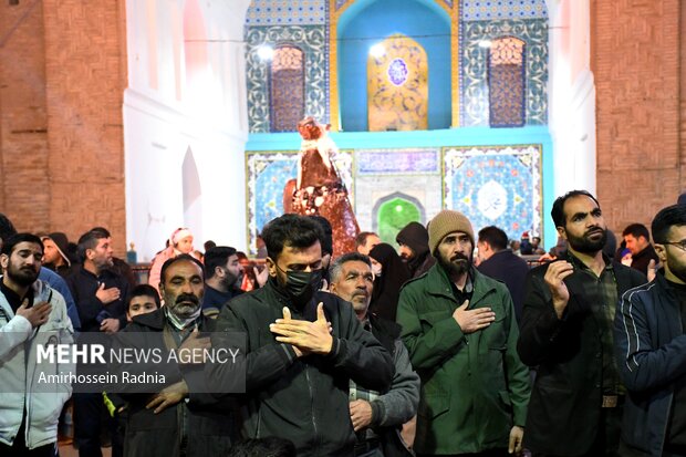 مراسم عزاداری شهادت حضرت ام بنین (س) در بیرجند