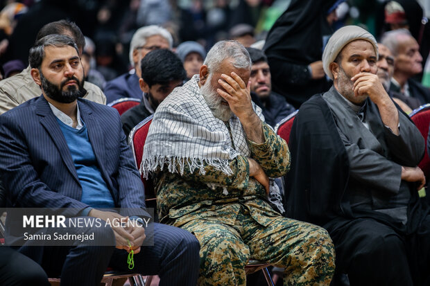 دومین یادواره ۱۵۲ شهید محلههای اکباتان، فکوری، آپادانا و بیمه