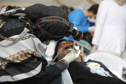 ارائه خدمات رایگان دندانپزشکی به مددجویان هرمزگان