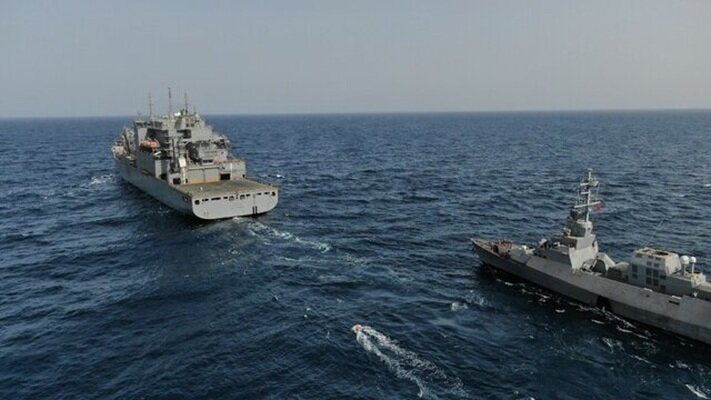 مناورات بحرية مشتركة بين الولايات المتحدة والکیان الصهيوني