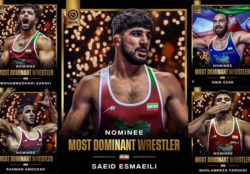 Iranians half of nominees for 2025 world's best wrestlers