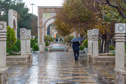 صدور هشدار نارنجی هواشناسی برای قم و پیش بینی بارش‌های پراکنده از امشب